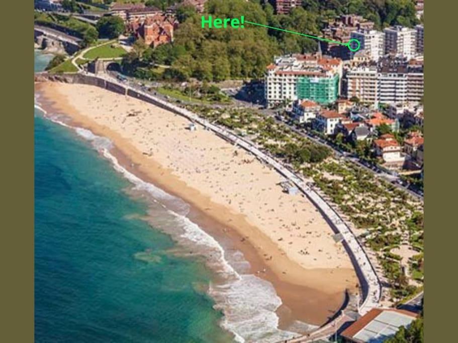 Apartamento A 5Min De La Playa De Ondarreta San Sebastián Zewnętrze zdjęcie